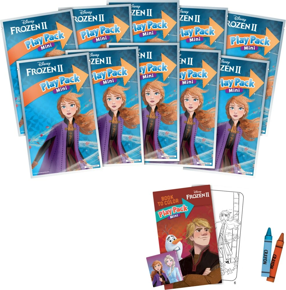 Disney Frozen 2 Mini Play Packs, 10-ct