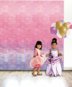 Disney Once Upon A Time Scene Setter For Birthday Parties, Pink/Purple, 2-pk