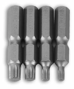 OEM Tools OEMTOOLS® Triple Square Bit Set - Metric, 4-pc