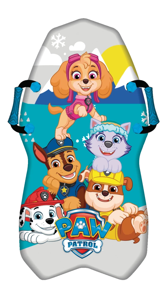 Disney Nickelodeon Paw Patrol Foam Sled, Blue, 36-in