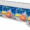 Disney Cars 3 Birthday Party Reusable Plastic Table Cover For Indoor Or Outdoor Use, 54-in X 96-in