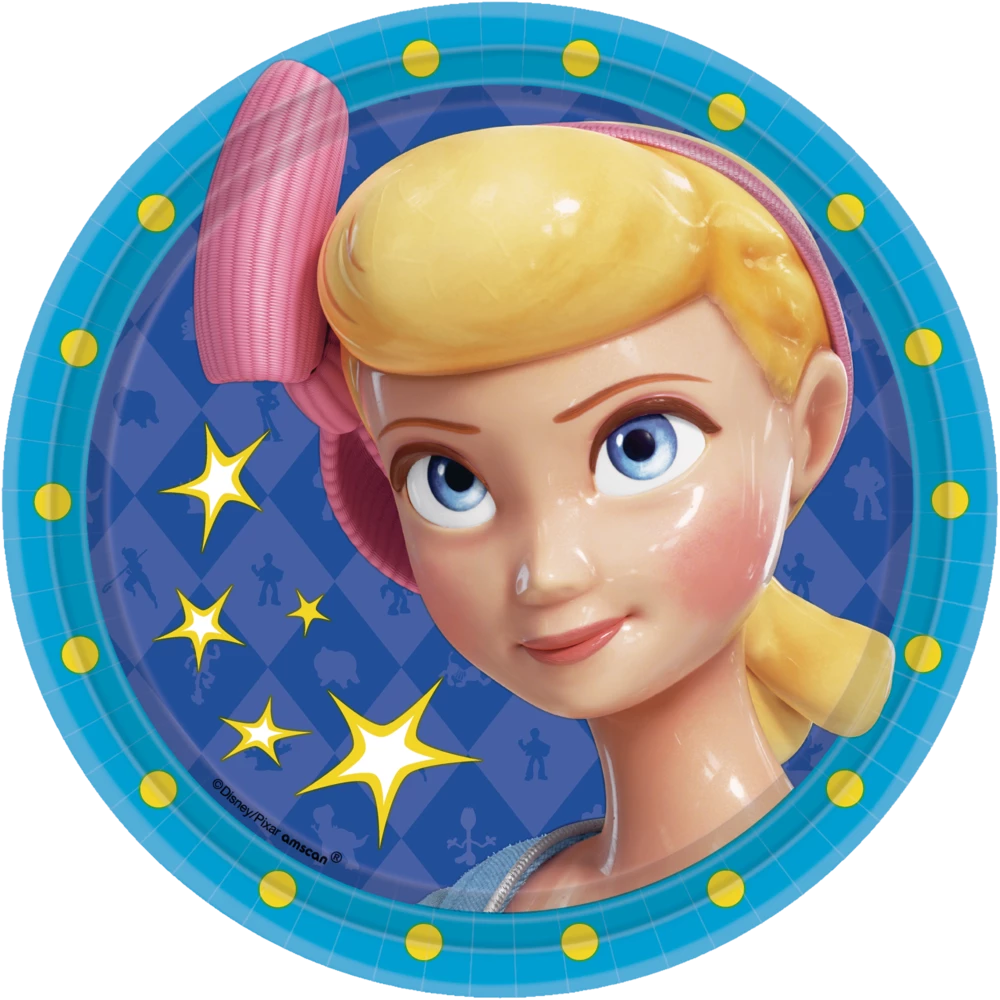 Disney Toy Story 4 Birthday Party Dessert Plates, 8-pk