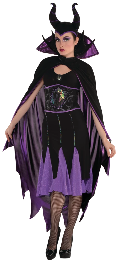 Disney Maleficent Halloween Costume Cape, Adult - Image 2