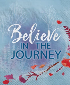 Disney Frozen 2 Birthday Party Small Beverage Napkins, 5-in, 16-pk