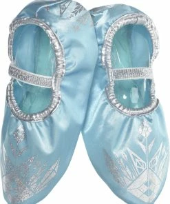 Disney Kids Halloween Frozen Elsa Slipper Shoes, One Size