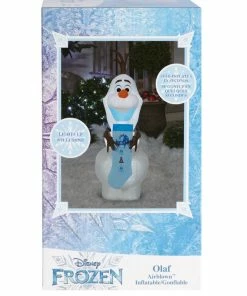 Disney Airblown® Olaf Christmas Decoration, 4-ft