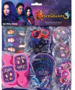 Disney Descendants 3 Birthday Party Favour Pack, 48-pc, Ages 3+