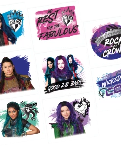 Disney Descendants 3 Temporary Tattoos, 8-pc
