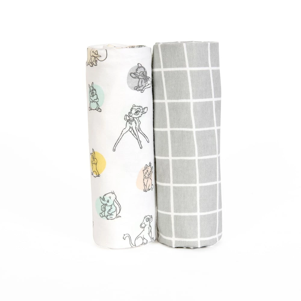 Disney Assorted Disney Characters Cozy Nursery Bundle, 4-pc