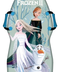Disney Frozen 2 Kids' 1-Person Lightweight Foam Winter Snow Sled/Toboggan W/ Handles