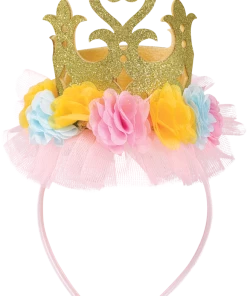 Disney Once Upon A Time Floral Crown Headband For Birthday Party/Costume