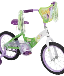 Disney Tinkerbell Kids' Bike With Training Wheels, 16-in