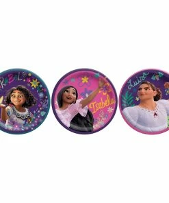 Disney Encanto Round Plates, 8-pk, 7-in