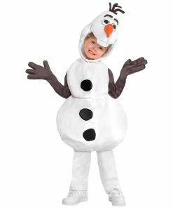 Disney Child Frozen Velvet Olaf Costume
