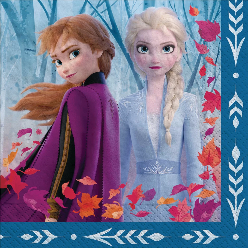 Disney Frozen 2 Large Lunch Paper Napkins, 16-pk