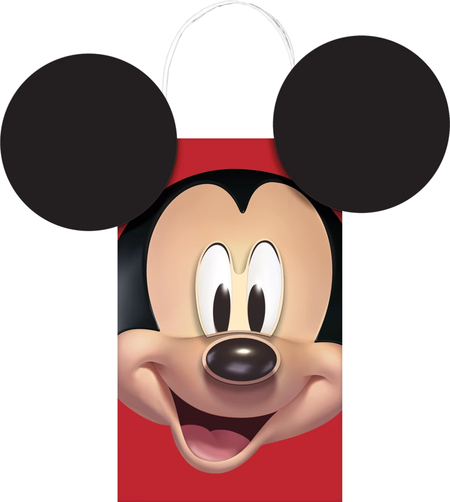 Disney Mickey Mouse Forever Create Your Own Birthday Party Favour Bag Kit, 8-pk