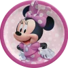 Disney Minnie Mouse Forever Birthday Party Lunch Plates, 9-in, 8-pk