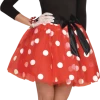 Disney Adult Minnie Mouse Halloween Costume Tutu, Multicolour, Size 8-10