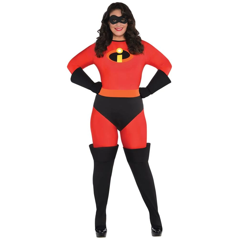 Disney Adult Mrs. Incredible Costume, Plus Size 26-28 - Image 2