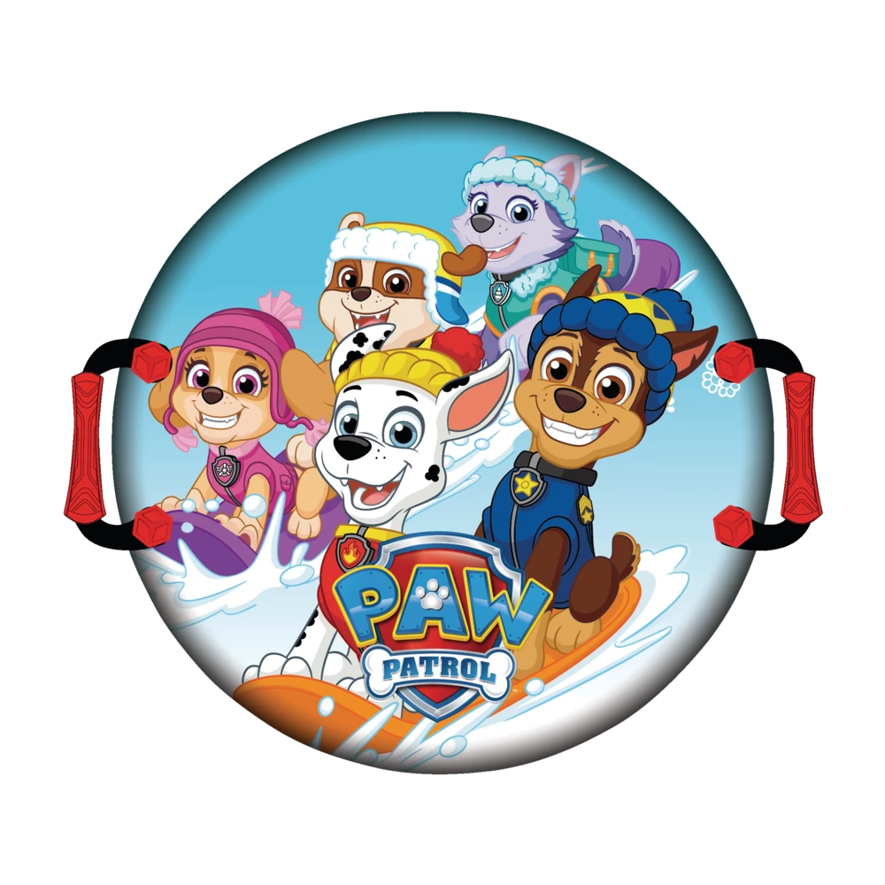 Disney Nickelodeon Paw Patrol Kids' 1-Person Lightweight Foam Winter Snow Saucer Sled/Toboggan