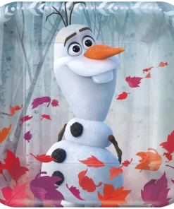 Disney Frozen 2 Dessert Paper Plates Featuring Olaf, 8-pk