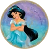 Disney Princess Jasmine Birthday Party Lunch Plates, 9-in, 8-pk
