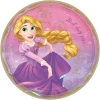 Disney Princess Rapunzel Birthday Party Lunch Plates, 9-in, 8-pk