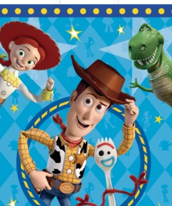 Disney Toy Story 4 Birthday Party Favour Kraft Bags, 8-pk